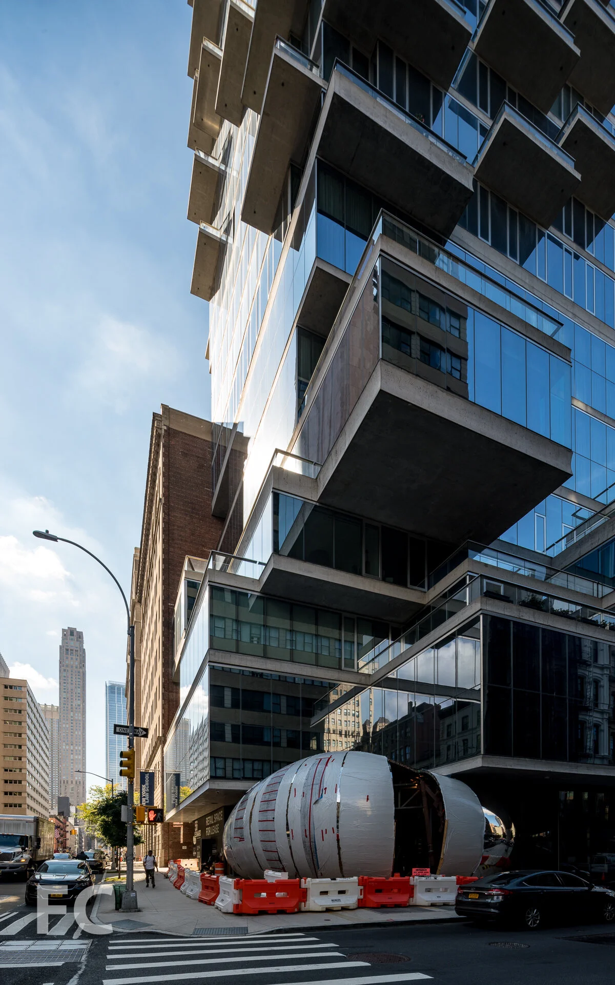 Construction Update: 56 Leonard Street - Anish Kapoor Sculpture